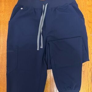 Figs Navy Jogger scrub pants